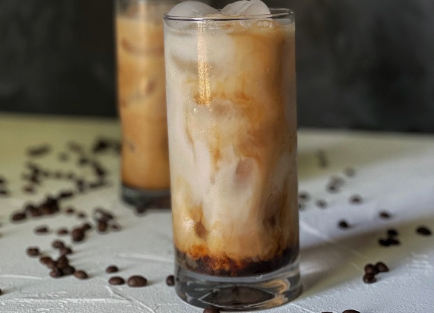 Iced protein Latte